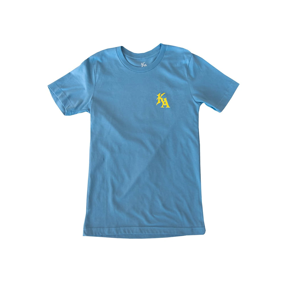 Front View Azure Condolences Tee Designed by Will Lollie